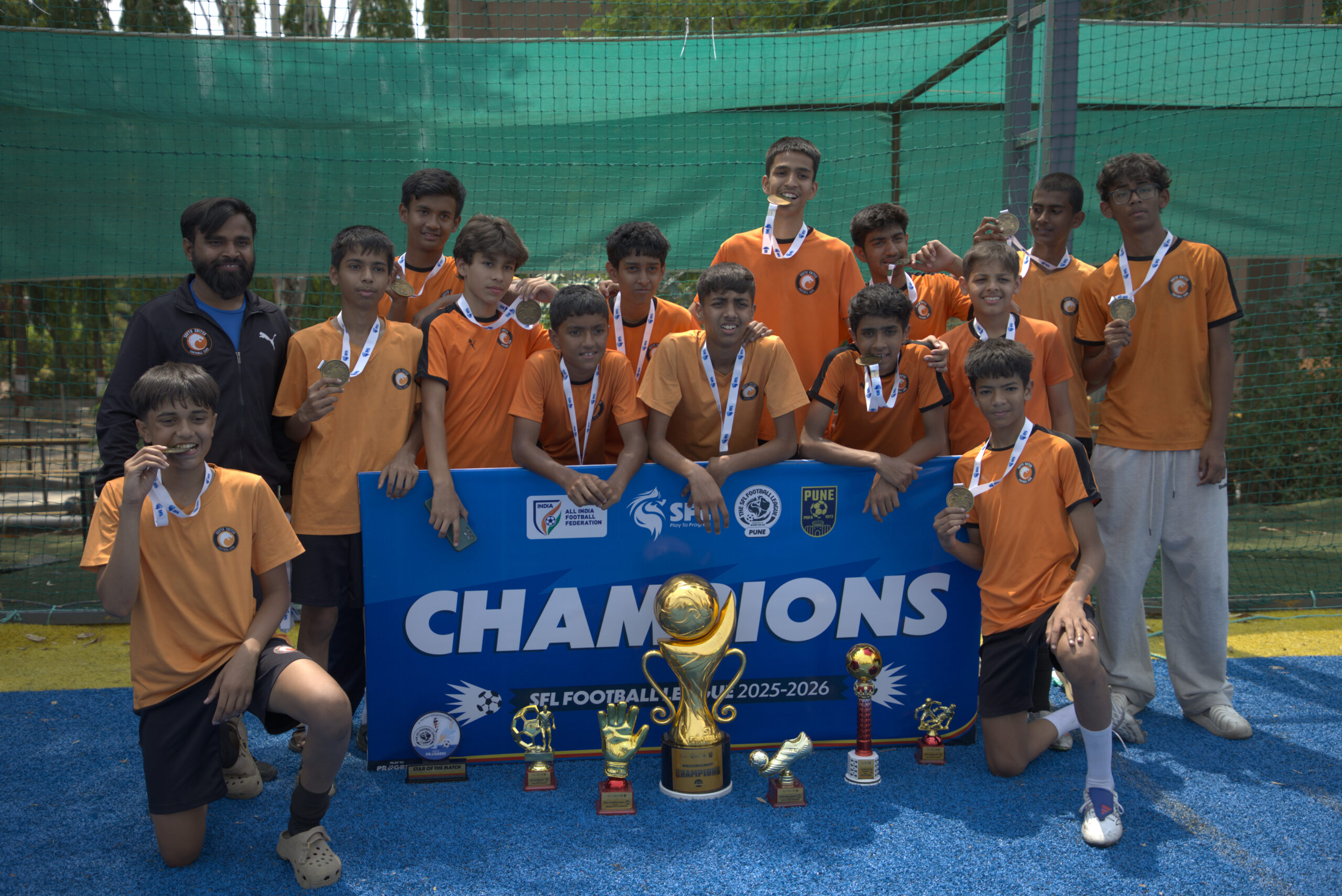 SUK U-15 champions