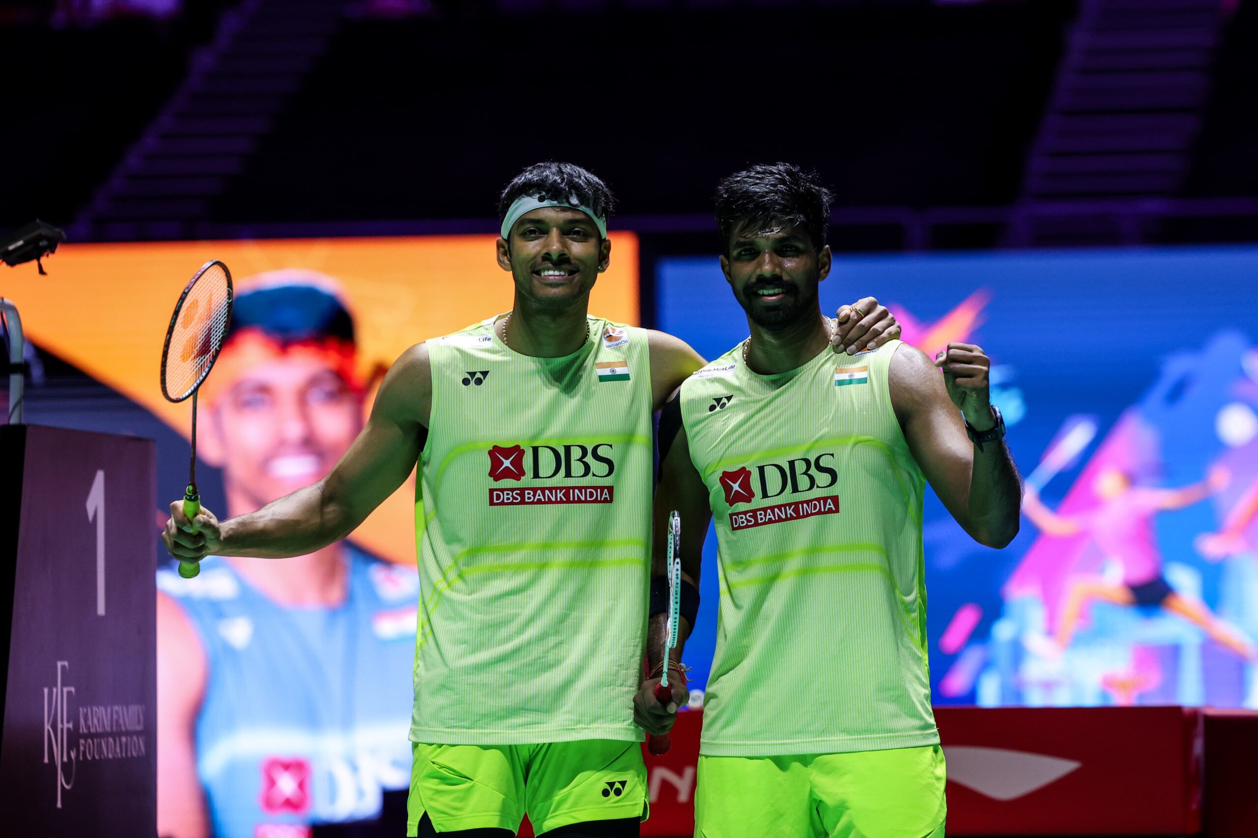 Satwiksairaj Rankireddy and Chirag Shetty