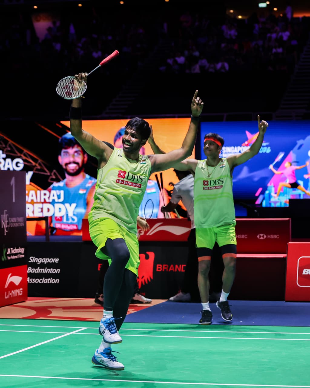 India’s Satwiksairaj Rankireddy and Chirag Shetty