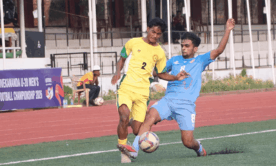 Abbas Ali Baig finds the equaliser for Telangana against Gujarat