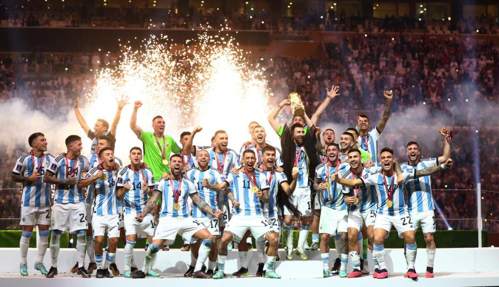 Argentina, winners of FIFA World Cup 2022