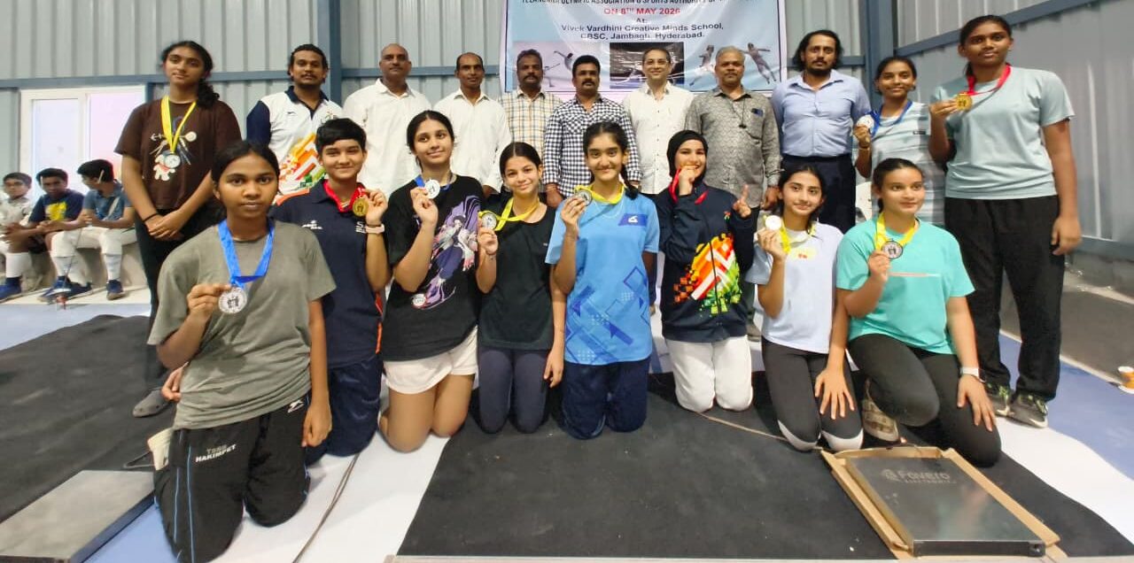 Telangana fencing team