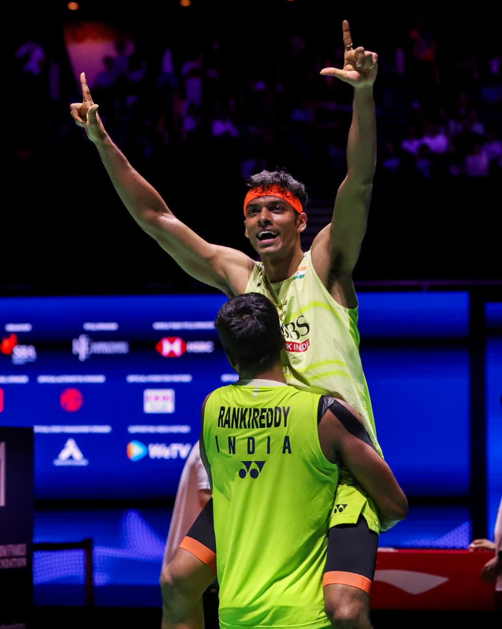 India’s Satwiksairaj Rankireddy and Chirag Shetty