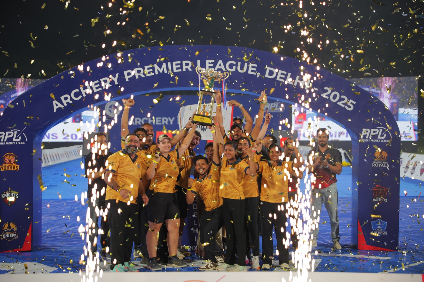 Rajputana Royals, winners of 2025 Archery Premier League