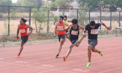 Nithin Nayak wins 100m race
