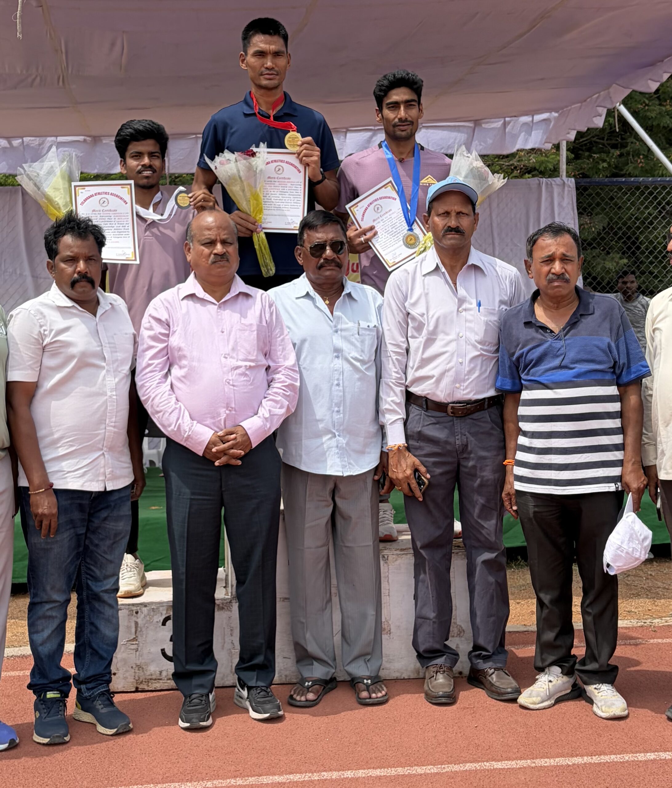Resham Midhu of Hyderabad won the 20000 walk