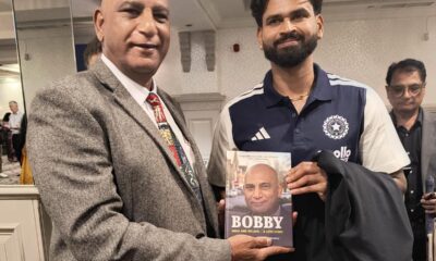 Bobjee with shreyas Iyer