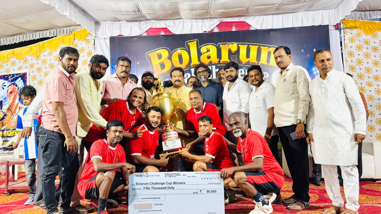 Gymkhana XI win Bolarum Challenge Cup