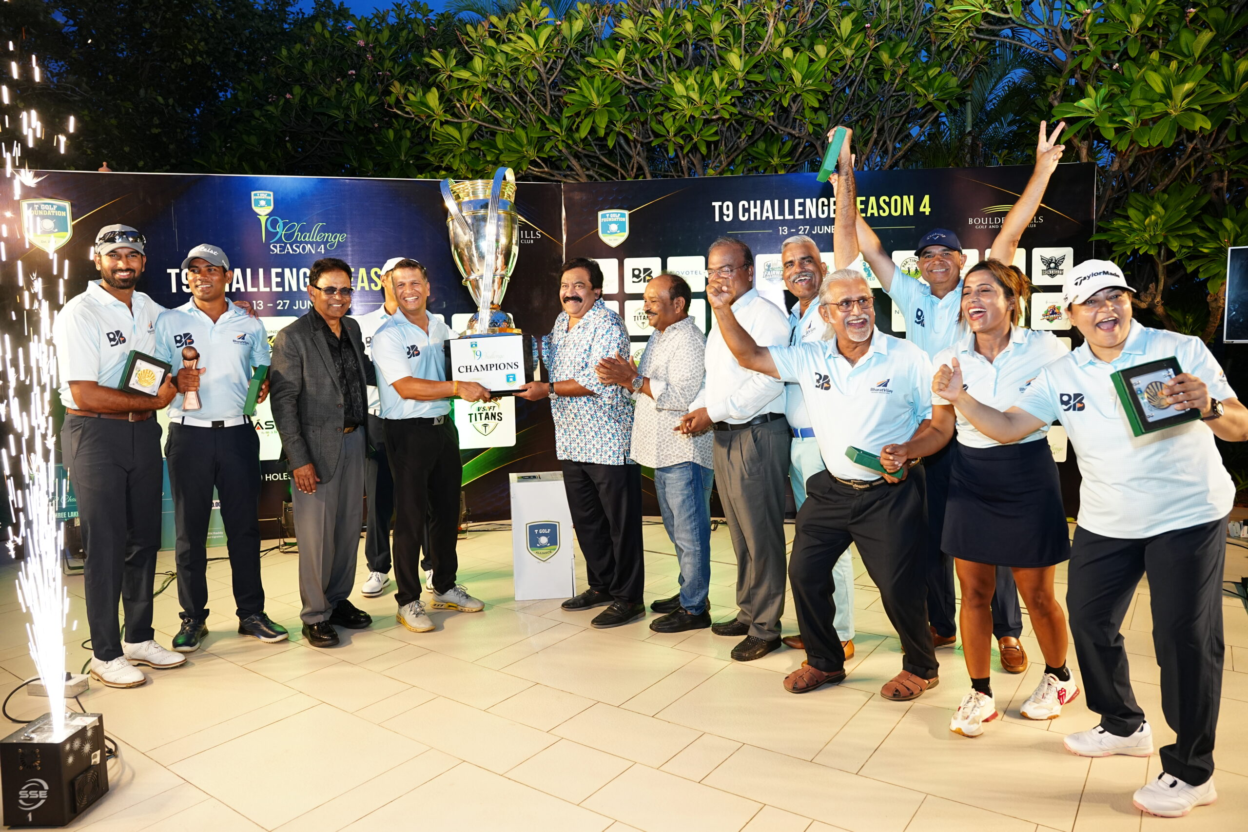Bunker Busters emerge champs in T9 Challenge golf