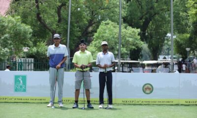 Golfers at the 24 NCR Golf tournament