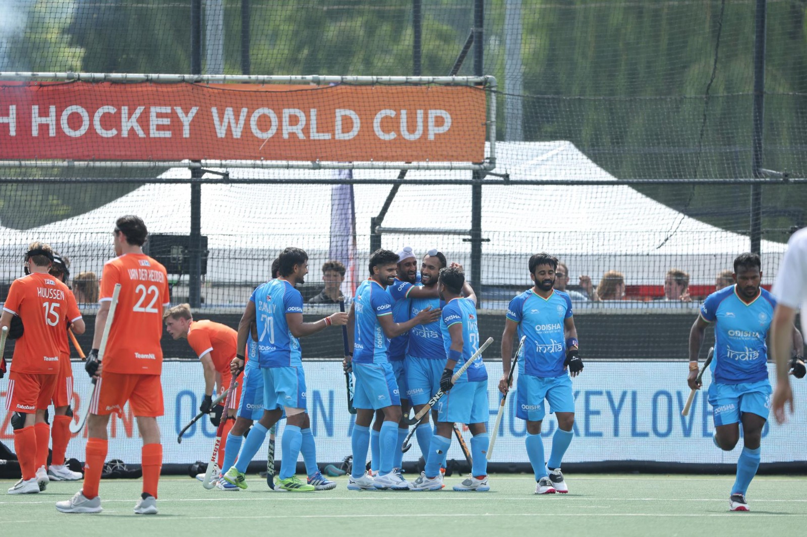 Indian men defeated the Netherlands