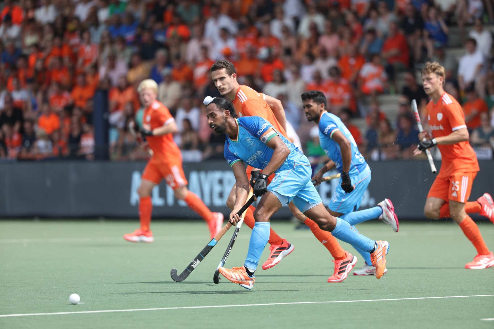 Indian men defeated the Netherlands