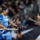 Navneet scores for India against New Zealand