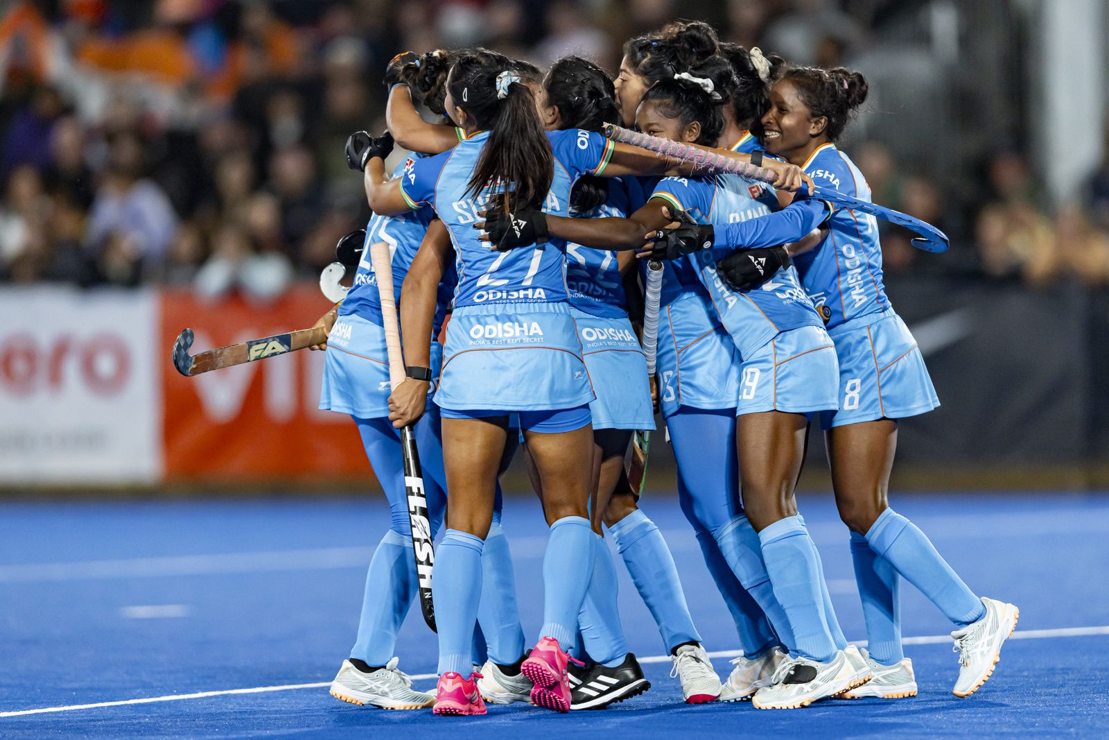 Indian women celebrate