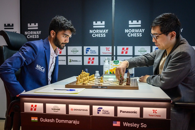 Gukesh D and Wesley So