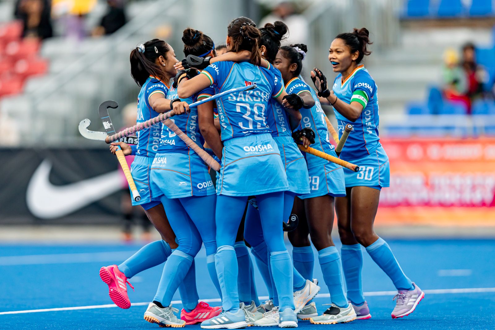 Indian women defeated chile 6-0