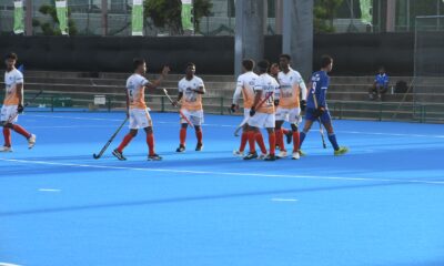 Ashish Tani Purti struck a hat-trick as India won 13-1 against Chinese Taipei