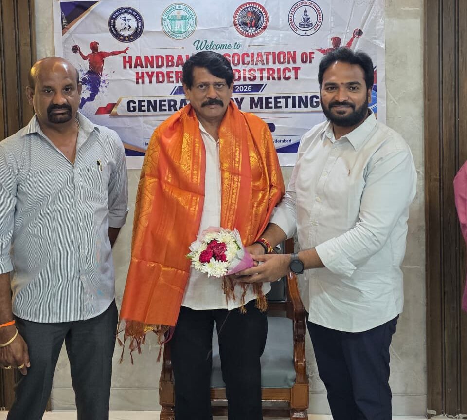 Ch Franklin elected president of Hyderabad handball association