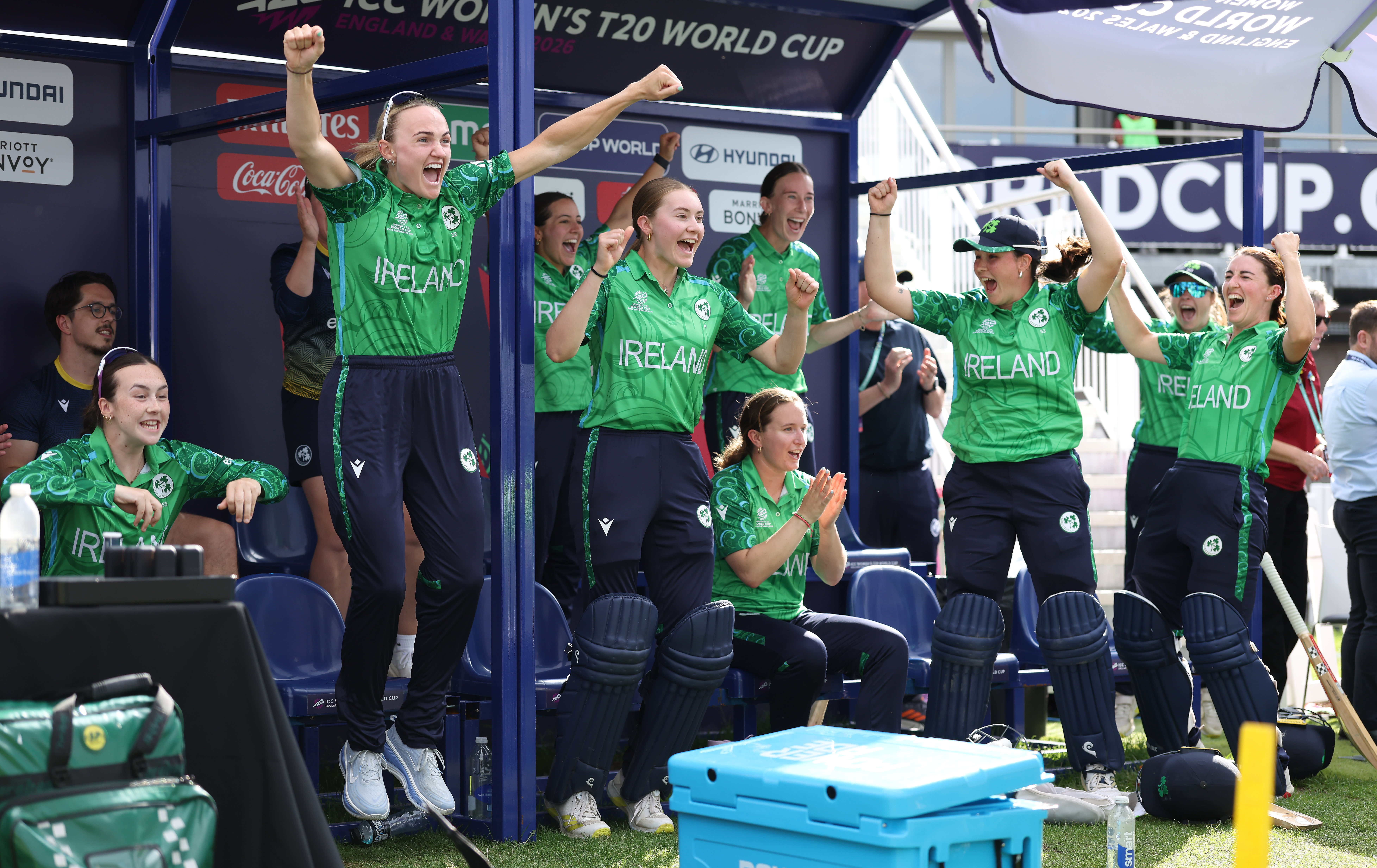Ireland women down West Indies