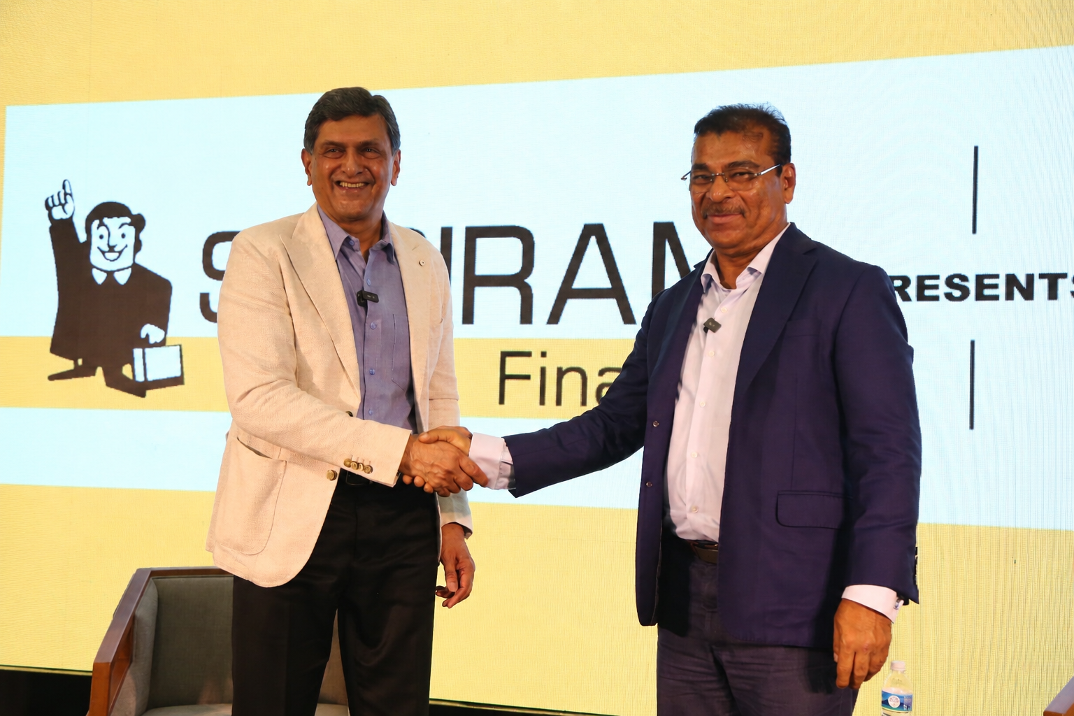 Prakash Padukone with Umesh Revankar