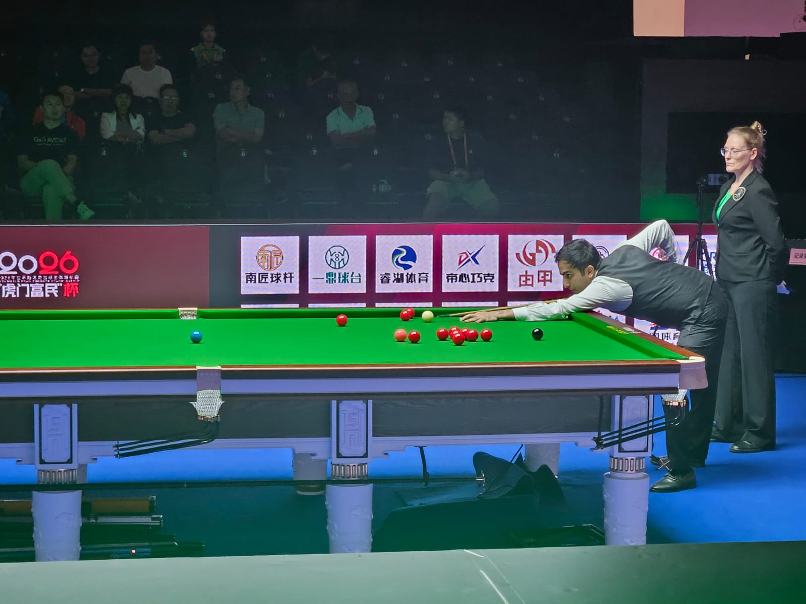 Pankaj Advani of India against China