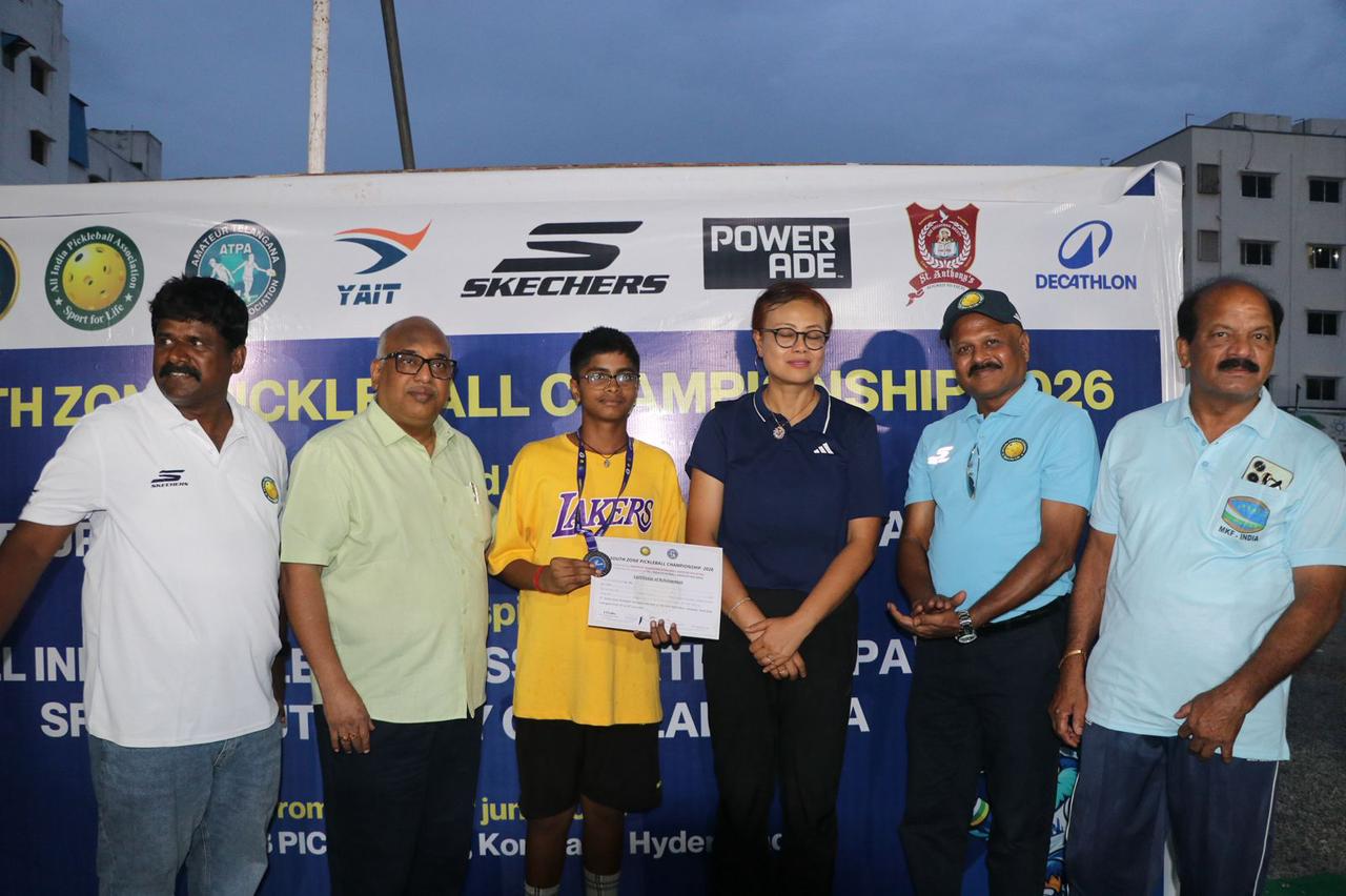 Telangana dominate 2nd South Zone Pickleball meet