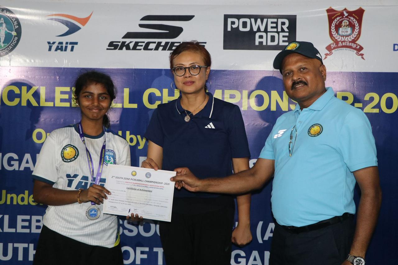 Telangana dominate 2nd South Zone Pickleball meet