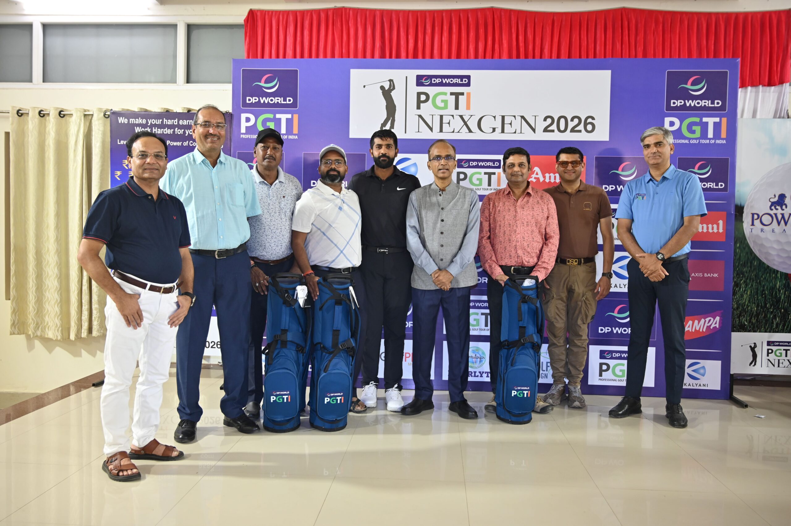 Pro-Am winning team in Varanasi