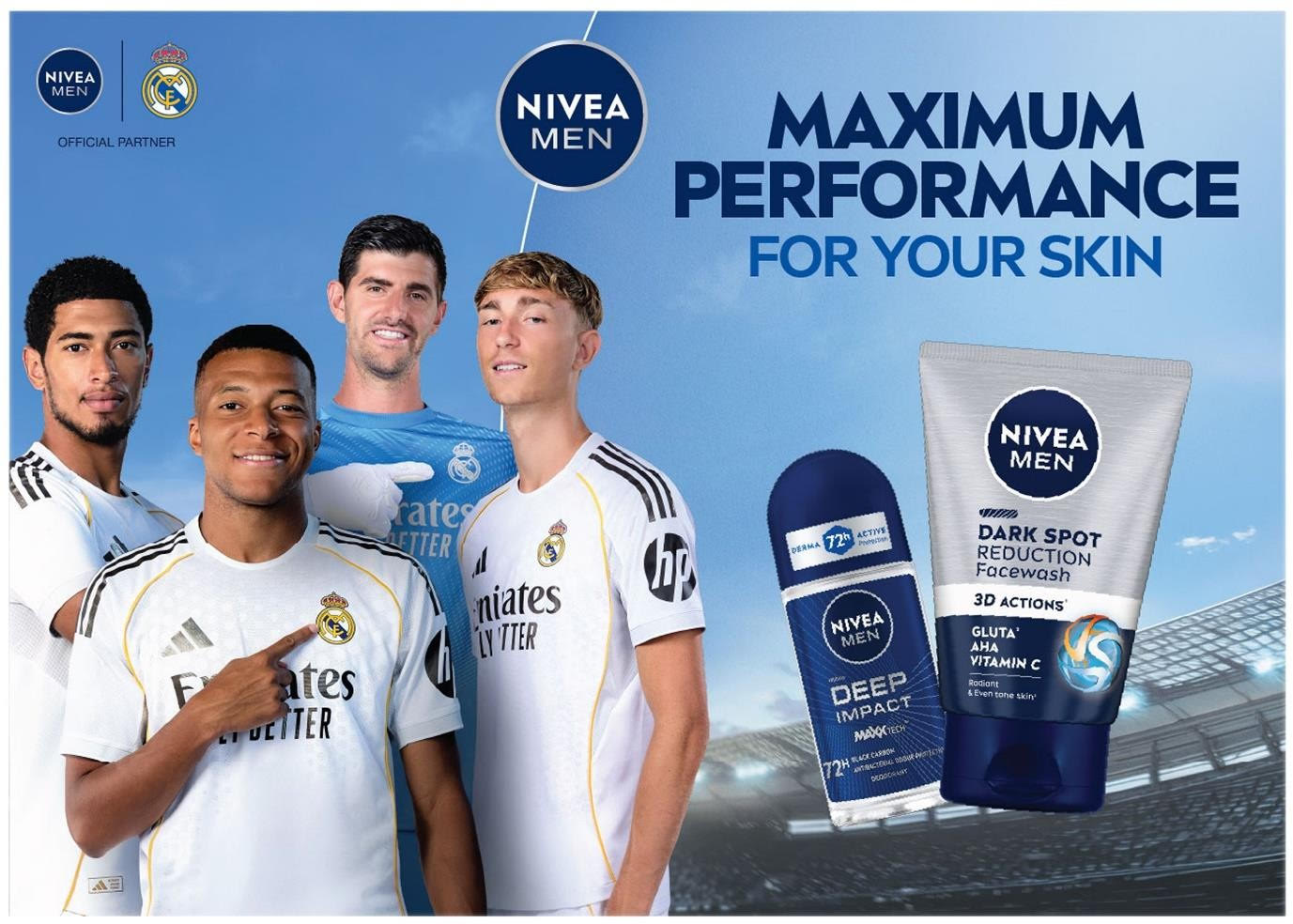 Real Madrid tie up with Nivea