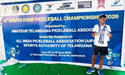 Rishik Dundigalla won five medals