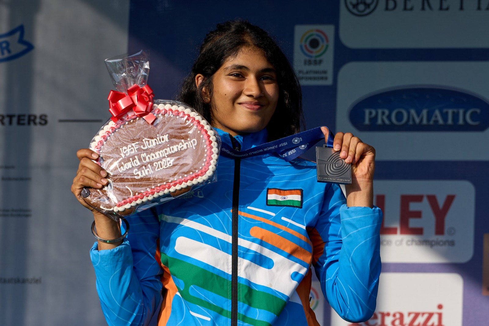 Prachi Gaikwad won a silver at the ISSF Junior World Championship 2026