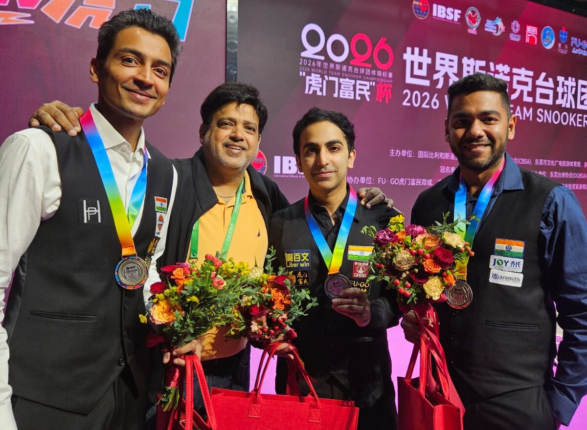 India finished second in World Snooker Team championship