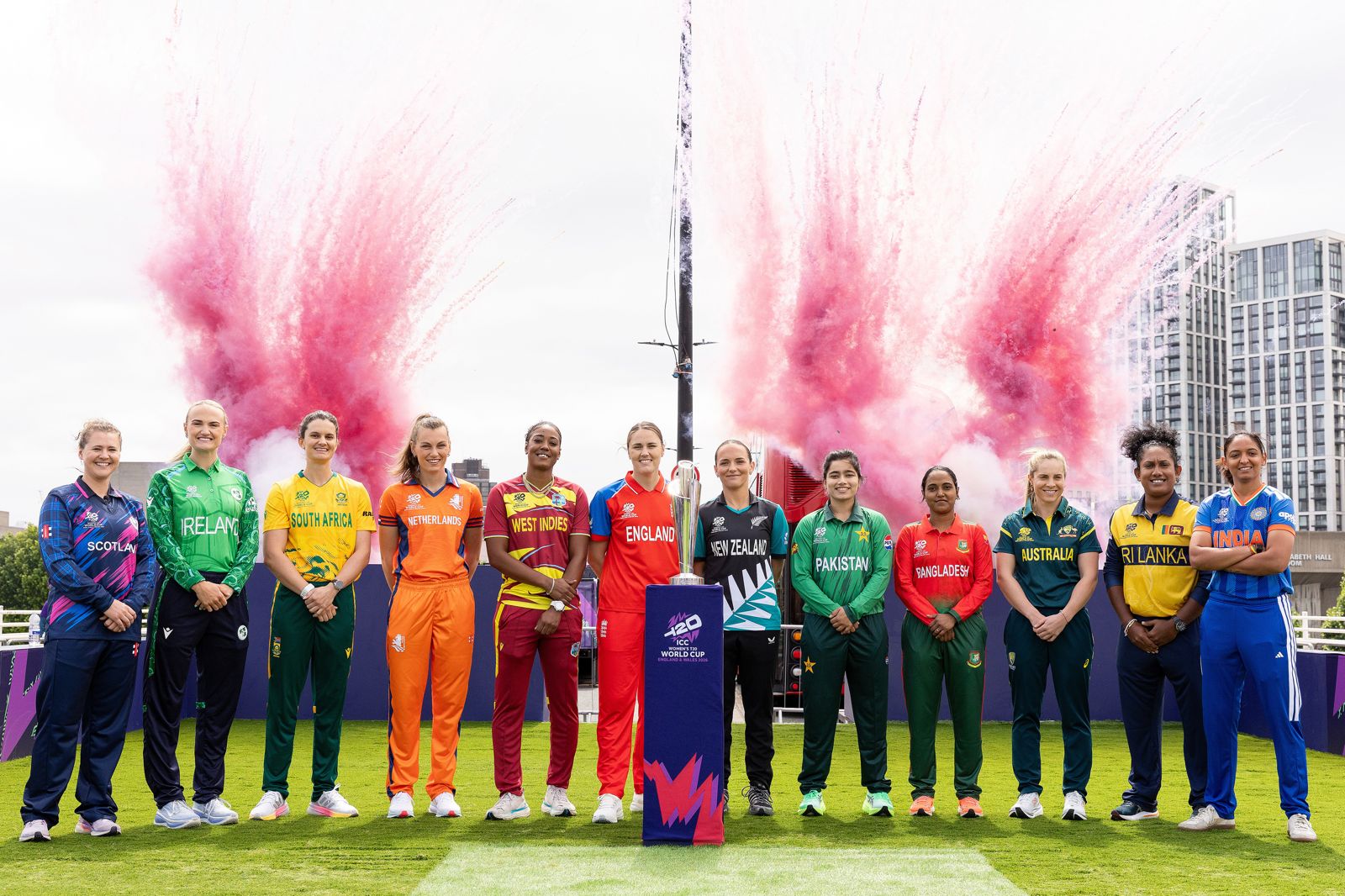 ICC T20 Women's World Cup captains