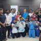 Telangana kick boxers with SATG MD Sonibala Devi