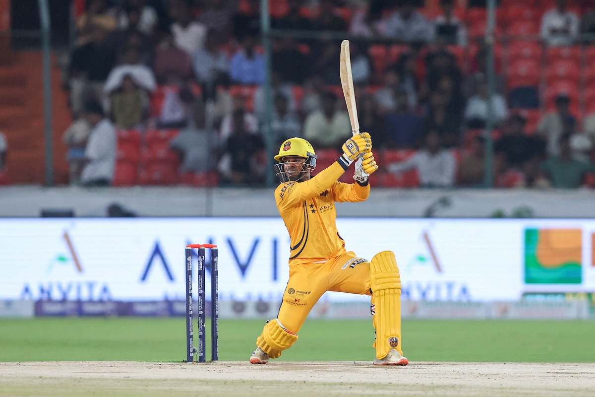 A Vignesh Reddy of Palamuru Strikers