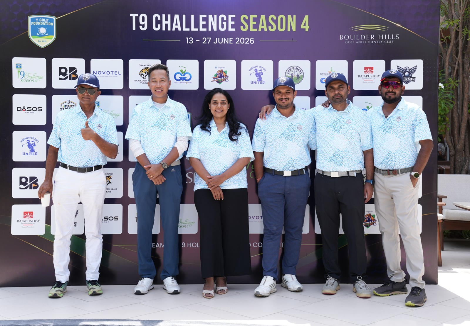 Vsoft Titans are placed third in pool A. Par Timers are on top of the table