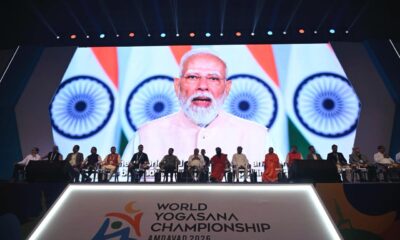 PM Narendra Modi declares World Yogasana meet open