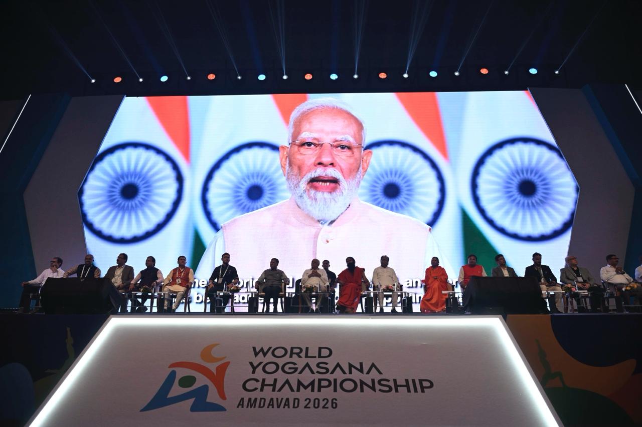 PM Narendra Modi declares World Yogasana meet open