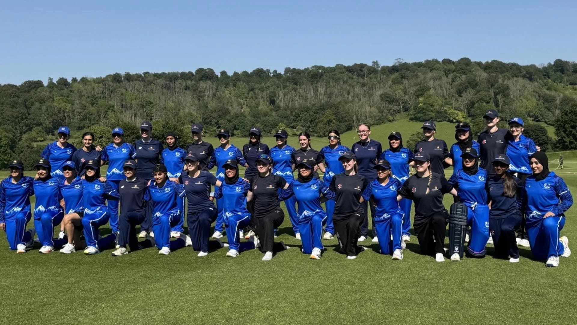 Afghan women cricketers