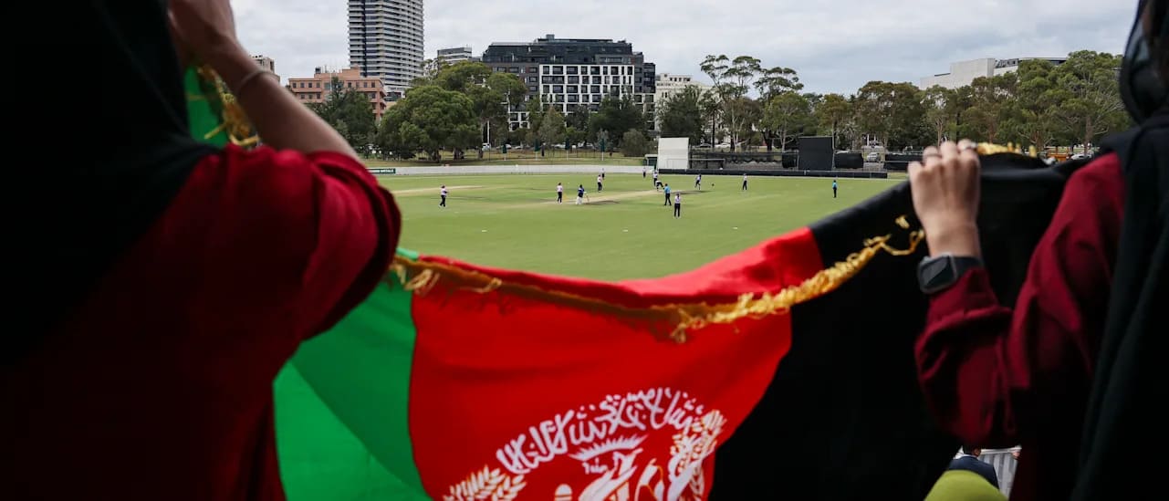 Afghan Refugee women cricketers