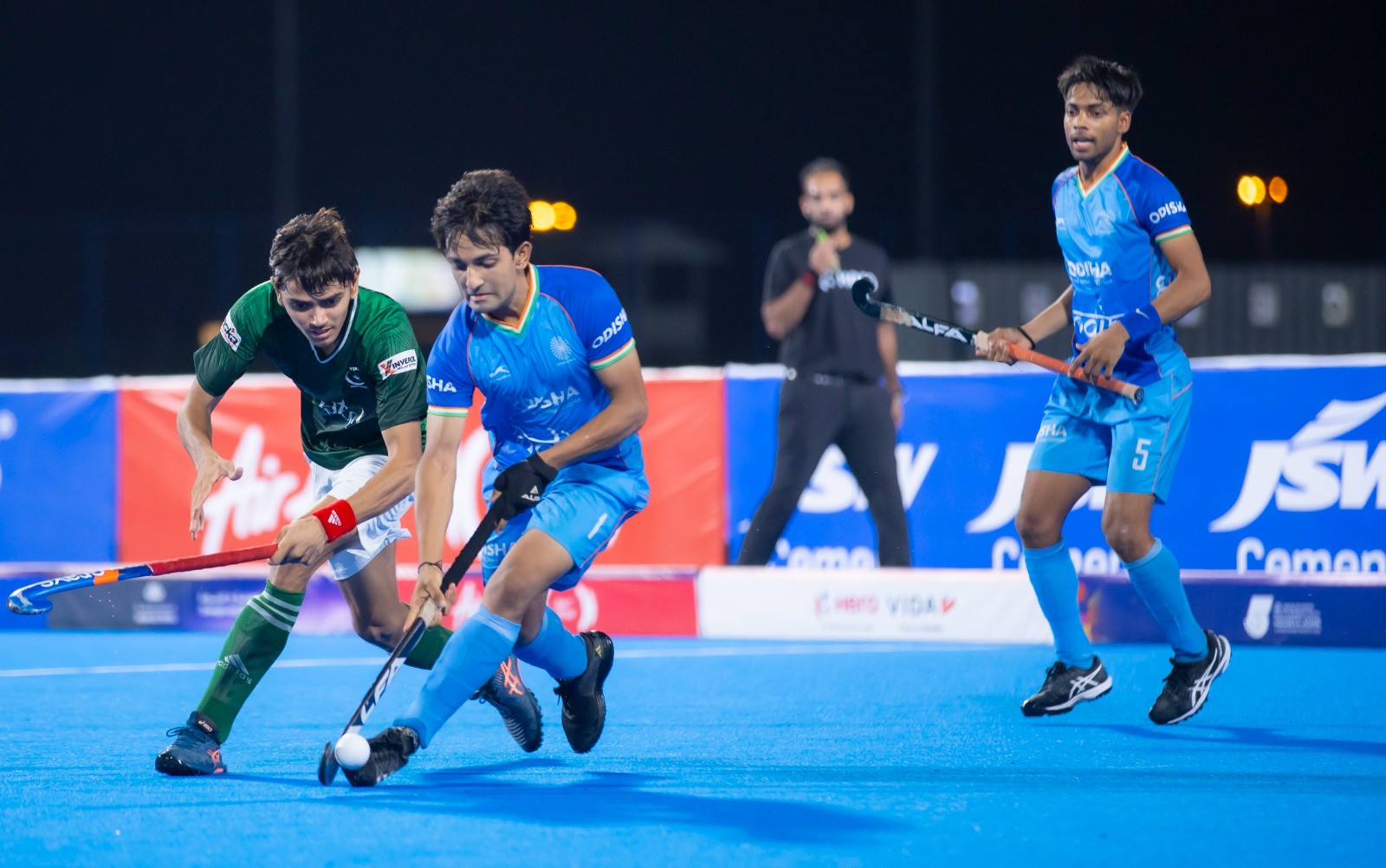 Indian men defeated Pakistan 3-1 in the final
