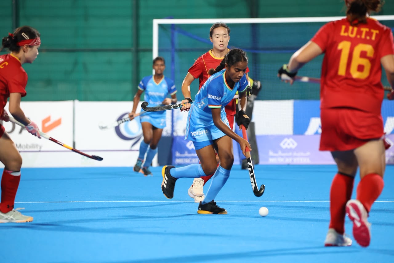 Indian women lost to China in the final of the Youth Hockey5s Asian Championship