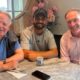 Ajinkya Rahane with Imagineear officials