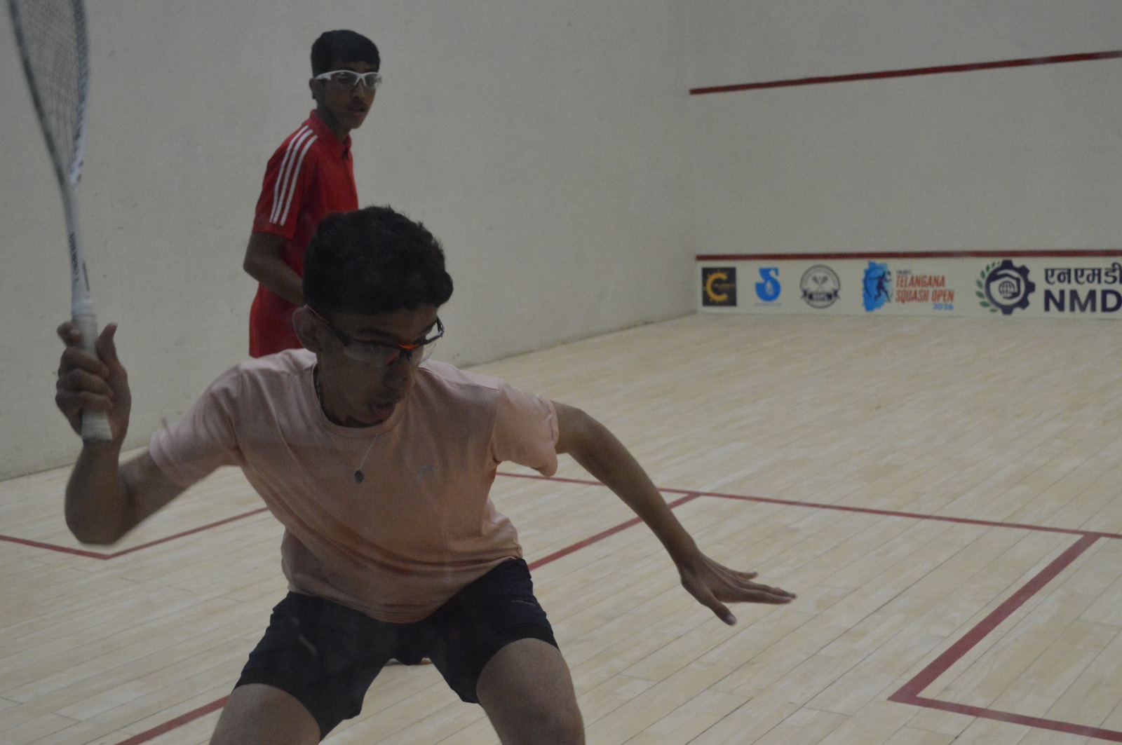 Armaan Choudhary defeated Prabhaas Kondparthy. Agastya Uppal too advanced