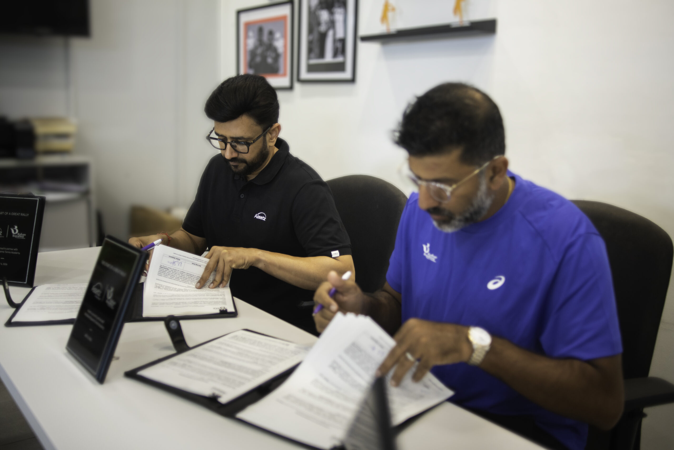 Assetz and Rohan Bopanna Tennis Academy tie-up