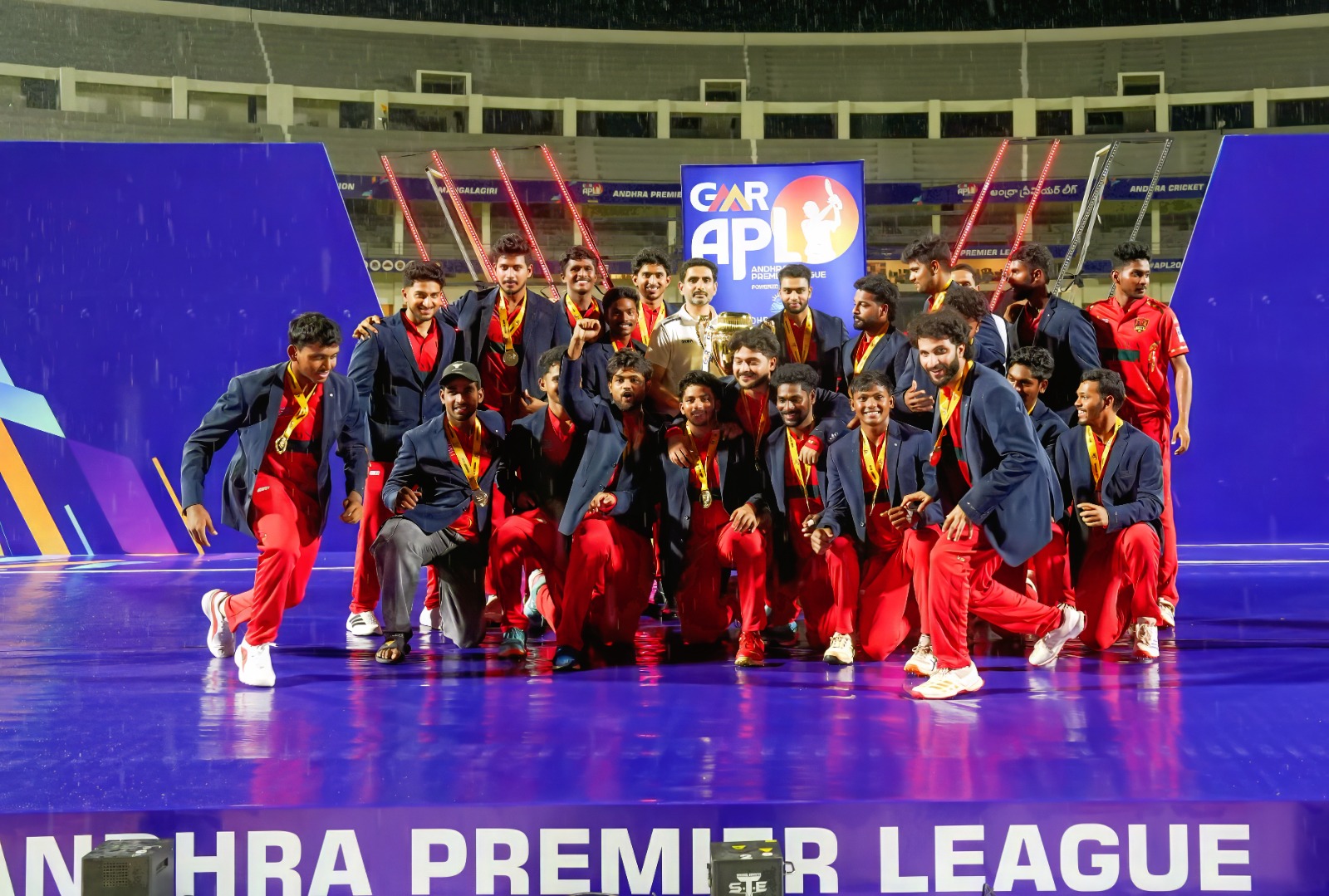 Bhimavaram Bulls are APL 2026 champions