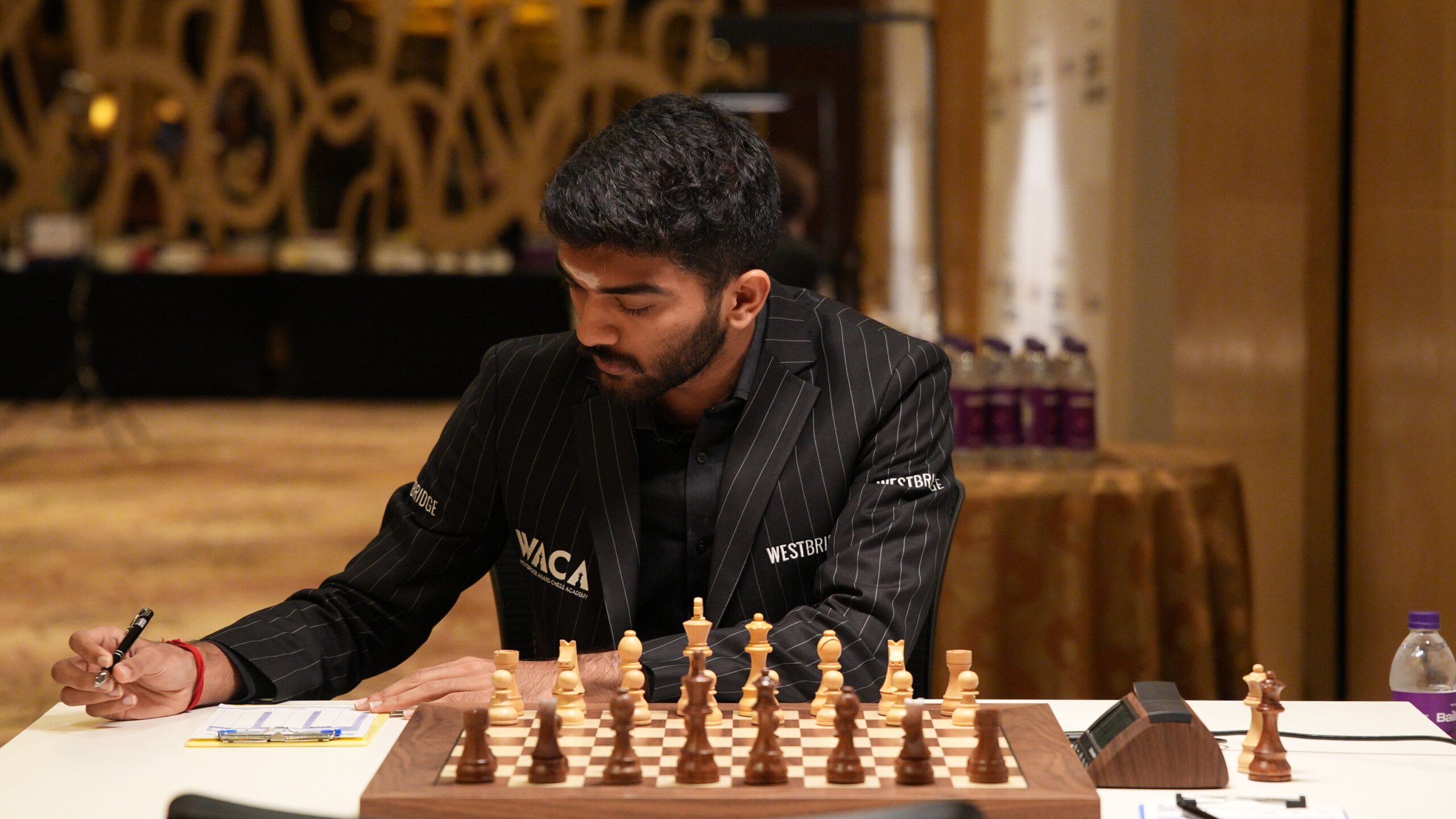 D Gukesh lost to Alireza Firouzja in the second round of the Chennai Grandmasters 2026