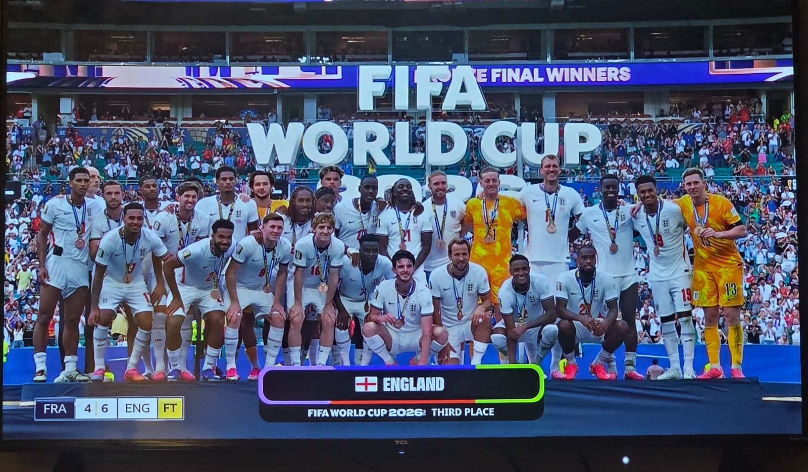 England defeated France in a thriller to clinch third place in the FIFA World Cup 2026