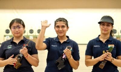 Esha Singh and Manu Bhaker