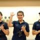 Esha Singh and Manu Bhaker